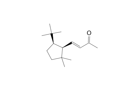 (3E,1'R*,5'R*)-4-(5'-tert-Butyl-2',2'-dimethylcyclopentyl)but-3-en-2-one