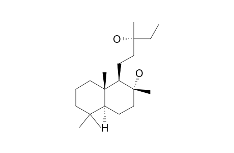 1-Naphthalenepropanol, .alpha.-ethyldecahydro-.alpha.,2,5,5,8a-pentamethyl-, [1R-[1.alpha.(R*),2.beta.,4a.beta.,8a.alpha.]]-