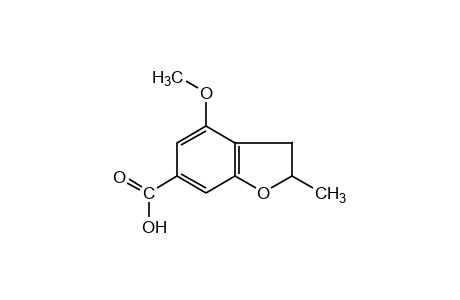 2,3-dihydro-4-methoxy-2-methyl-6-benzofurancarboxylic acid