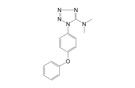 5-(DIMETHYLAMINO)-1-(p-PHENOXYPHENYL)-1H-TETRAZOLE