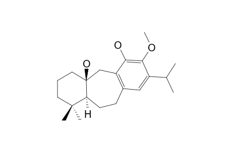 SALVICANOL;10-BETA,11-DIHYDROXY-12-METHOXY-9-(10->20)-ABEO-ABIETA-8,11,13-TRIENE