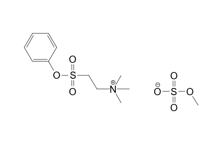 (2-Sulfoethyl)trimethylammonium methyl sulfate, phenyl ester