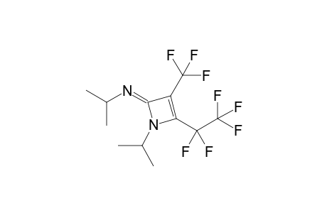 1-Isopropyl-2-isopropylimino-4-pentafluoroethyl-3-trifluoromethyl-1,2-dihydroazete