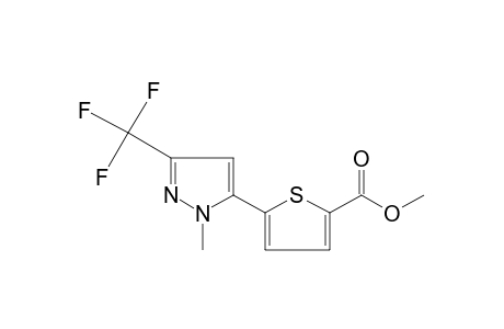 5-[1-methyl-3-(trifluoromethyl)pyrazol-5-yl]-2-thiophenecarboxylic acid, methyl ester