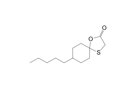 8-pentyl-1-oxa-4-thiaspiro[4.5]decan-2-one