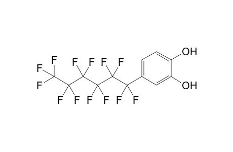 4-Perfluorohexyl-1,2-benzenediol