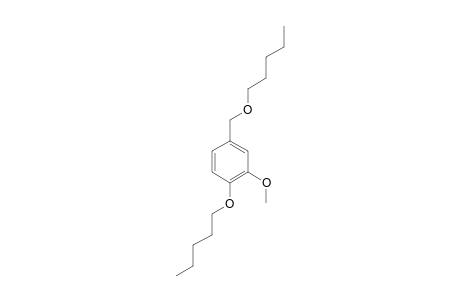 4-Hydroxy-3-methoxybenzyl alcohol, di(pentyl) ether