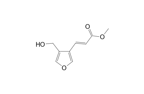 (E)-3-(4-methylol-3-furyl)acrylic acid methyl ester