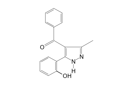 5-(o-Hydroxyphenyl)-3-methylpyrazol-4-yl phenyl ketone