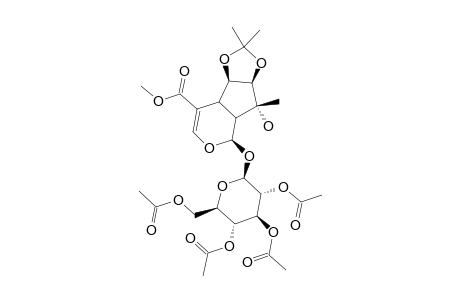 6,7-O-ISOPROPYLIDENE-SCHISMOSIDE TETRAACETATE