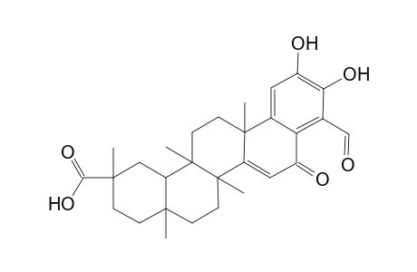 9-formyl-10,11-dihydroxy-2,4a,6a,6a,14a-pentamethyl-8-oxo-1,3,4,5,6,13,14,14b-octahydropicene-2-carboxylic acid
