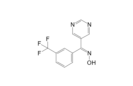 E-5-Pyrimidinyl(3-trifluoromethylphenyl)methanone oxime