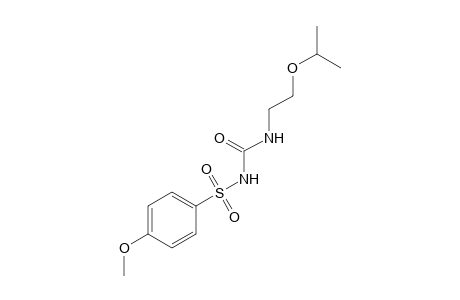 1-(2-isopropoxyethyl)-3-[(p-methoxyphenyl)sulfonyl]urea