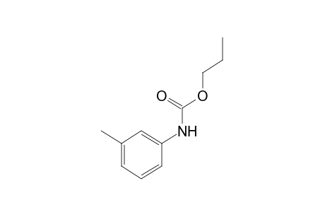 m-methylcarbanilic acid, propyl ester