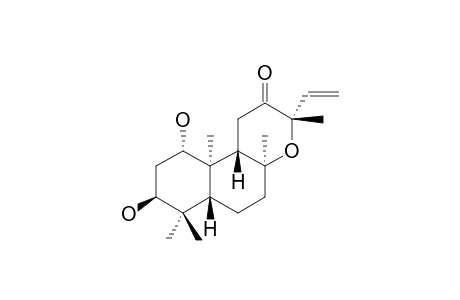 ENT-1-BETA,3-ALPHA-DIHYDROXY-12-OXO-13-EPI-MANOYL-OXIDE