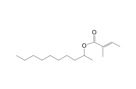 Decan-2-yl (E)-2-methylbut-2-enoate