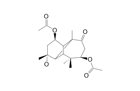 (1R,3R,4S,5S,7R,10R,11R)-1,7-Diacetyloxy-3-hydroxy-9-oxolongipinane