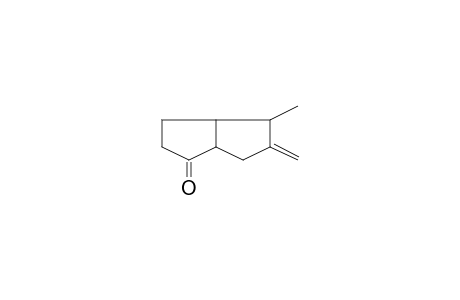 Bicyclo[3.3.0]octan-2-one, 6-methyl-7-methylene- or 8-methyl-7-methylene-