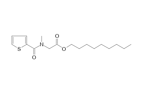 Sarcosine, N-(2-thienylcarbonyl)-, nonyl ester