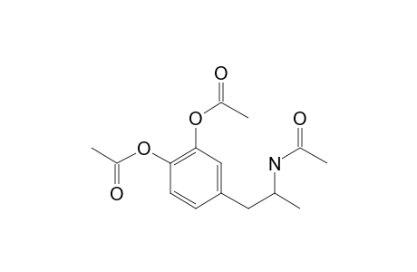 Acetamide, N-1-[(3,4-diacetoxyphenyl)-2-propyl]-