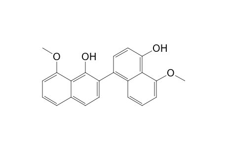 NODULISPORIN-A;2-(4-HYDROXY-5-METHOXYNAPHTHALEN-1-YL)-8-METHOXYNAPHTHALEN-1-OL