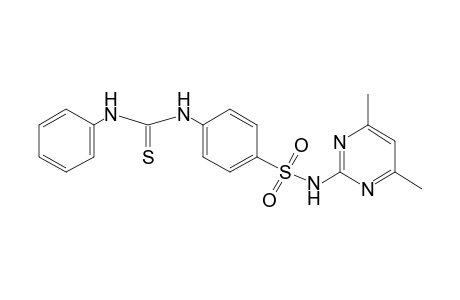 4-[(4,6-dimethyl-2-pyrimidinyl)sulfamoyl]thiocarbanilide