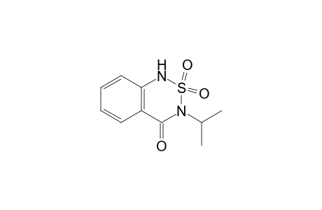 3-isopropyl-1H-2,1,3-benzothiadiazin-4(3H)-one 2,2-dioxide