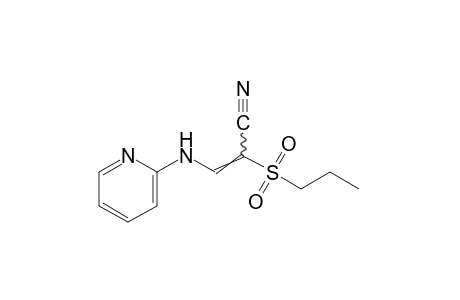 2-(propylsulfonyl)-3-[(2-pyridyl)amino]acrylonitrile