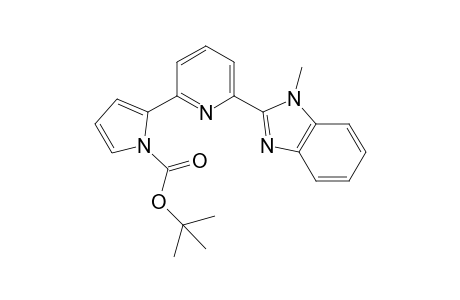 2-(N-methylbenz[d,e]imidazo-2-yl)-6-(1-tert-butoxycarbonylpyrrol-2-yl)-pyridine