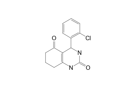 4-(2-Chlorophenyl)-1,3,4,6,7,8-hexahydroquinazoline-2,5-dione