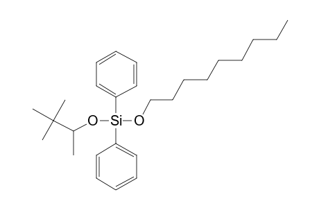 Silane, diphenyl(3,3-dimethylbut-2-yloxy)nonyloxy-