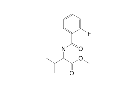 L-Valine, N-(2-fluorobenzoyl)-, methyl ester