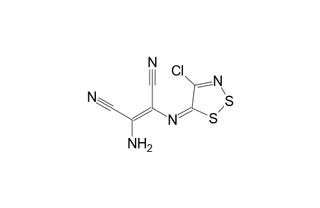5-(2-Amino-1,2-dicyanovinylimino)-4-chloro-1,2,3-dithiazole