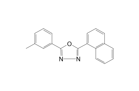 2-(1-Naphthyl)-5-m-tolyl-1,3,4-oxadiazole