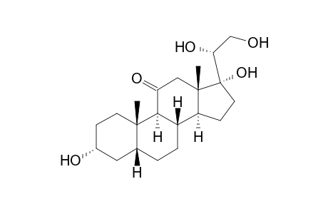 3α,17,20β,21-tetrahydroxy-5β-pregnan-11-one