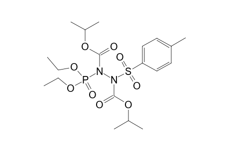 Diisopropyl 1-(diethoxyphosphoryl)-2-[(4-methylphenyl)sulfonyl]-1,2-hydrazinedicarboxylate