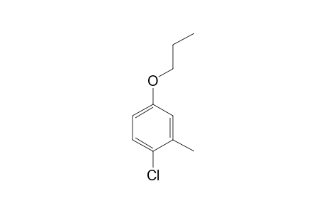 4-Chloro-3-methylphenol, N-propyl ether