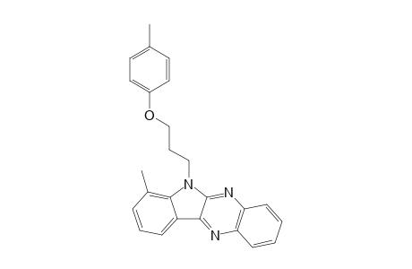 7-methyl-6-[3-(4-methylphenoxy)propyl]-6H-indolo[2,3-b]quinoxaline