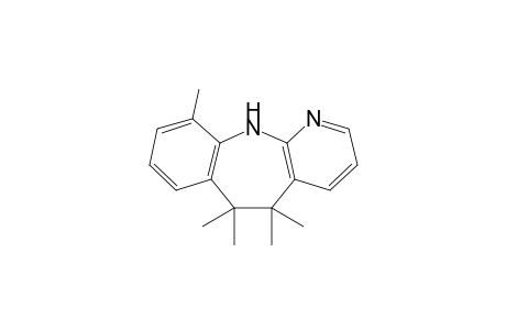 5,5,6,6,10-Pentamethyl-5,6-dihydro-11H-benzo[f]pyrido[2,3-b]azepine