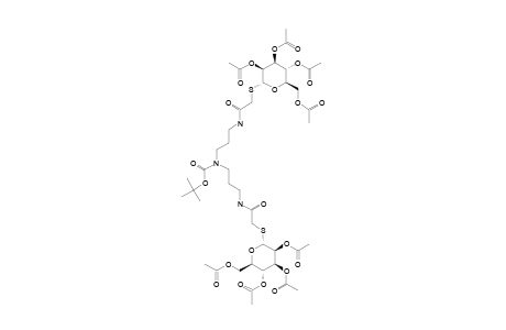 BIS-[3-(2,3,4,6-TETRA-O-ACETYL-ALPHA-D-MANNOPYRANOSYL-1-THIO-METHYLCARBONYLAMINO)-PROPYL]-N-TERT.-BUTOXYCARBONYL-AMINE