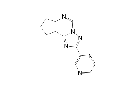 7H-Cyclopenta[e][1,2,4]triazolo[1,5-c]pyrimidine, 8,9-dihydro-2-(2-pyrazinyl)-