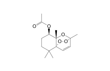 ANTI-5-ACETOXY-2,2,6,8-TETRAMETHYL-7,9,10-TRIOXATRICYCLO-[6.2.2.0(1,6)]-DODEC-11-ENE