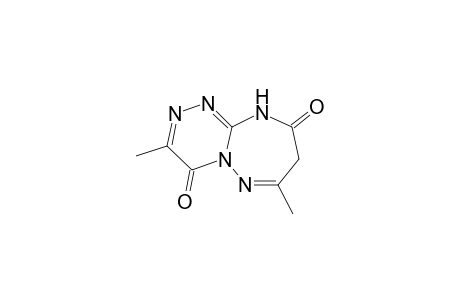 [1,2,4]Triazino[4,3-b][1,2,4]triazepine-4,9(1H,8H)-dione, 3,7-dimethyl-