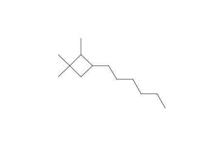 Cyclobutane, 3-hexyl-1,1,2-trimethyl-