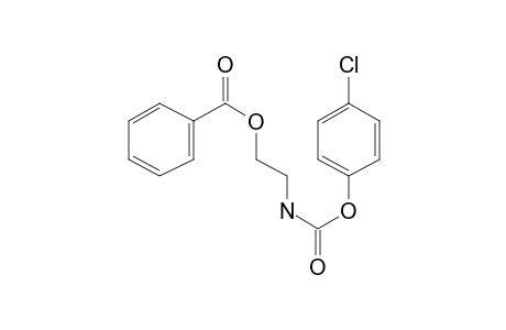 p-Chlorophenyl (2-(benzoyloxy)ethyl)carbamate