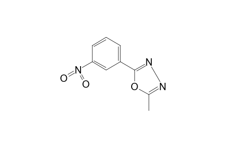 2-methyl-5-(m-nitrophenyl)-1,3,4-oxadiazole