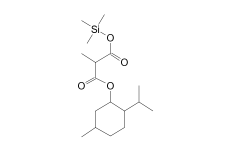 1-(2-Isopropyl-5-methylcyclohexyl) 3-(trimethylsilyl) 2-methylmalonate