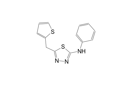 N-phenyl-5-(2-thienylmethyl)-1,3,4-thiadiazol-2-amine