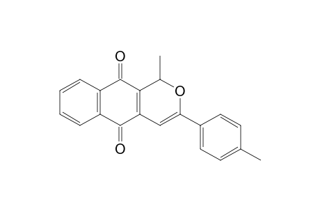 1-Methyl-3-(4-methylphenyl)-1H-benzo[g]isochromene-5,10-dione