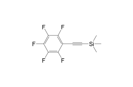 Trimethyl-[2-(2,3,4,5,6-pentafluorophenyl)ethynyl]silane